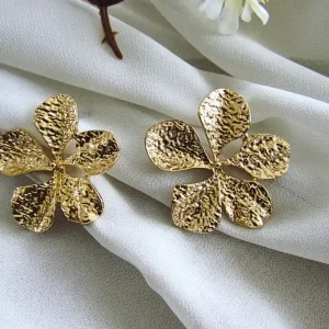 Boucles d&rsquo;oreilles fleurs