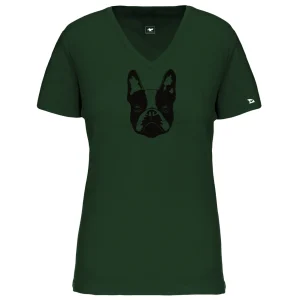 T-SHIRT FEMME BOULEDOGUE FRANCAIS