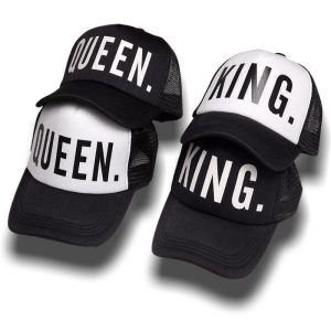 Casquette Vintage King Queen Couple