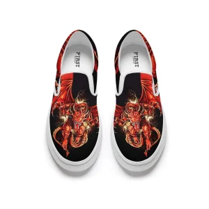 Chaussures Dragon Rouge Frénétique