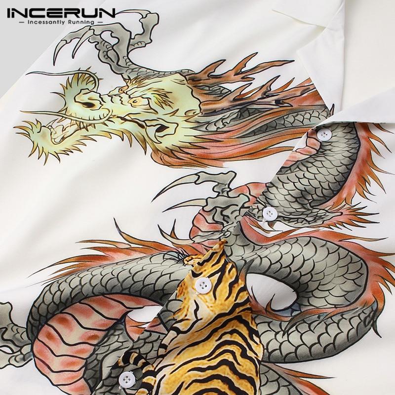 Chemise Blanche Dragon et Tigre – Image 7