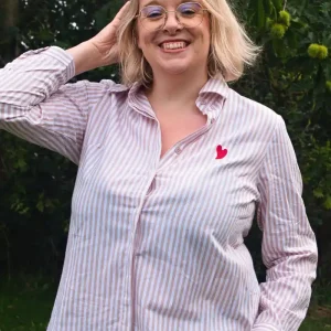 Chemise rayé femme : Marguerite