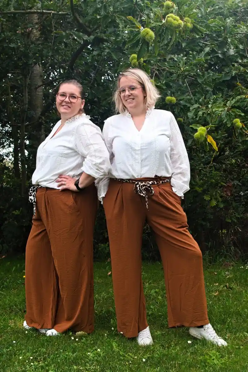 Chemisier en broderie anglaise : Muguet