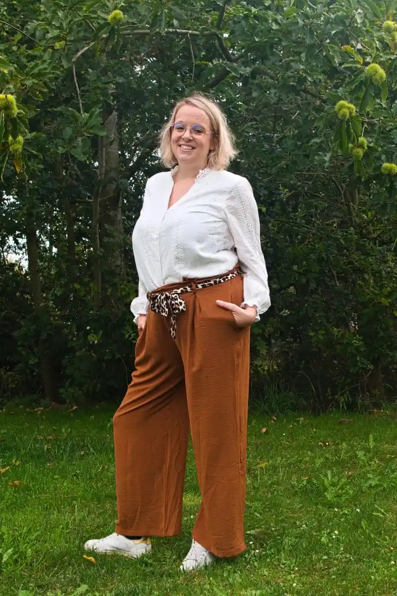 Chemisier en broderie anglaise : Muguet – Image 3