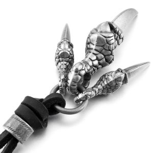 Pendentif Dragon Griffes Mortelles (Acier)