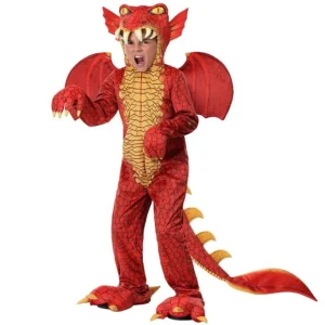 Déguisement Dragon  Rouge Enfant