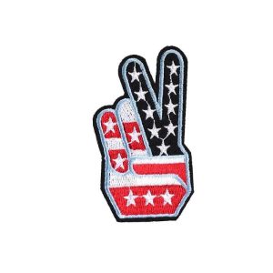 Écusson Vintage Drapeau Américain