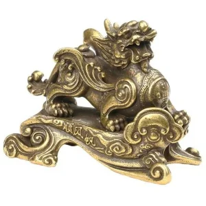Statuette Dragon  Chinois (Cuivre)