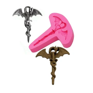 Moule à Gâteau Dragon  Guerrier Du Japon