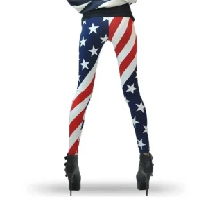 Pantalon Vintage  Drapeau USA