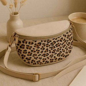 sac banane leopard