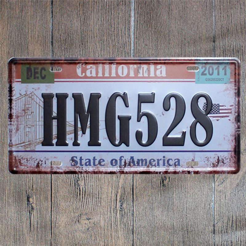 Plaque Vintage California – Image 4
