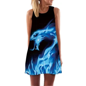 Robe Dragon  Flammes Glaciales