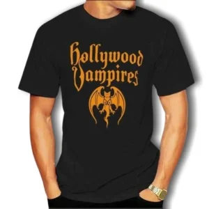 T-Shirt Vintage  Hollywood Vampires