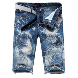 Short Dragon  en Jeans