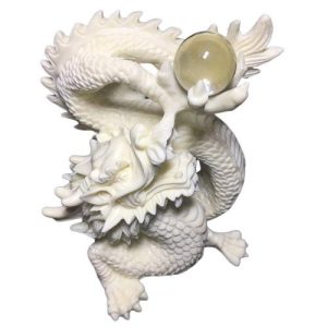 Statue Dragon  Boule de Pouvoir