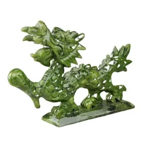 Statue Dragon  Jade Resplendissant