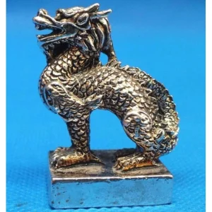 Statue Dragon  de Métal