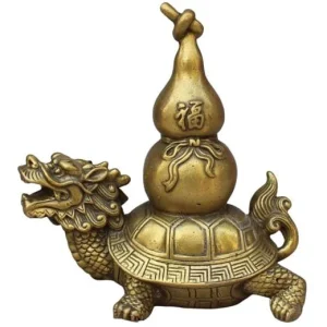 Statue Dragon  Tortue Prolifique (Bronze)