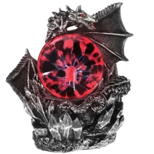 Statuette Dragon LED Rouge