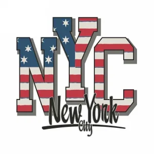 Stickers Vintage Frigo New York