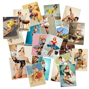 Stickers Vintage Pin Up