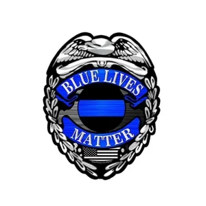 Stickers Vintage Police USA