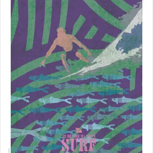 Affiche Surf 14