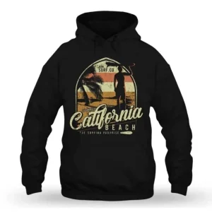 Sweat Vintage  A Capuche West Coast