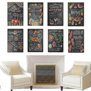 Tableau  Vintage Ardoise Cuisine