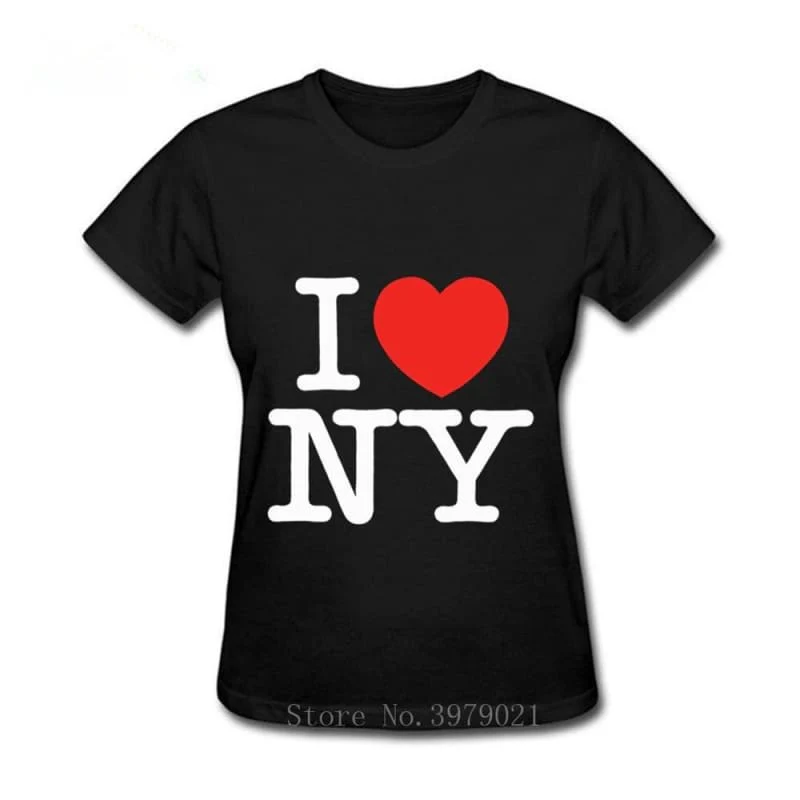 T-Shirt Vintage I Love New York Femme – Image 2