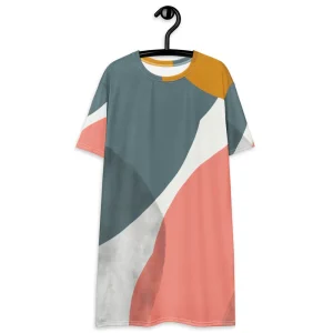 Robe T-shirt coupe large
