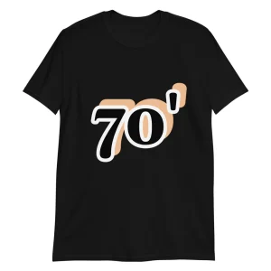 T-shirt Manches Courtes logo vintage 70'