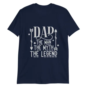 T-shirt Dad The man the myth the legend