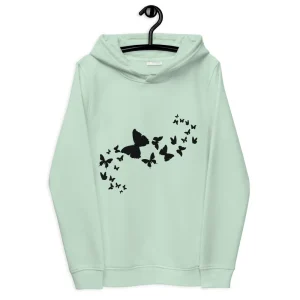 Sweat à capuche ajusté écologique pour femme
